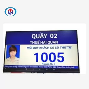 Màn hình hiển thị tại mỗi quầy