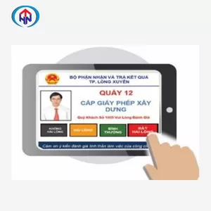 Thiết bị đánh giá hài lòng tại quầy